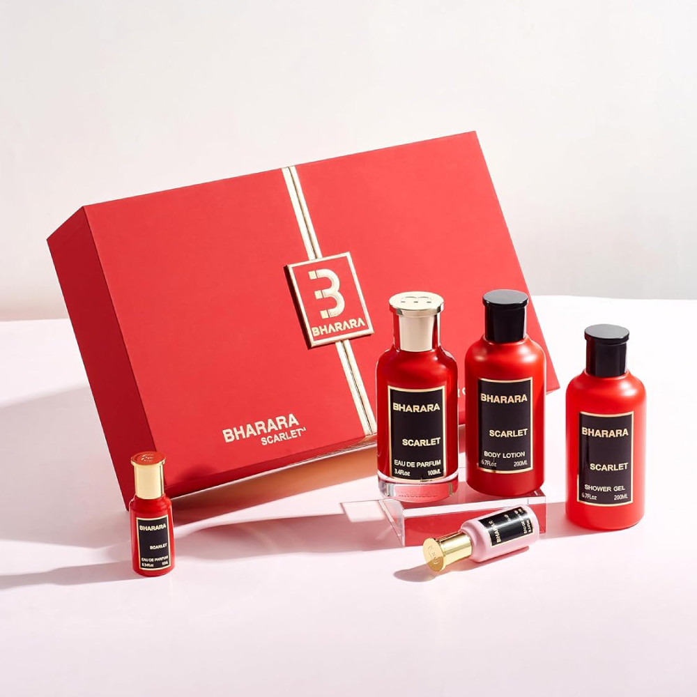 Набор парфюмерный Bharara Scarlet, 5 предметов
Набор парфюмерный Bharara Scarlet, 5 предметов