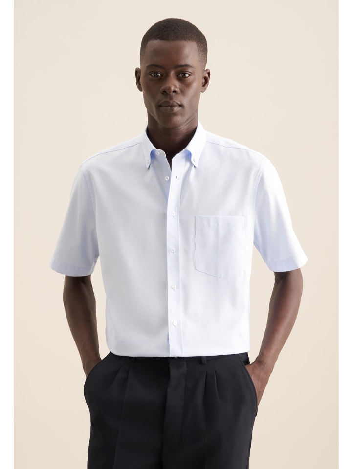 Рубашка Seidensticker, светло-синий
Рубашка Seidensticker, светло-синий