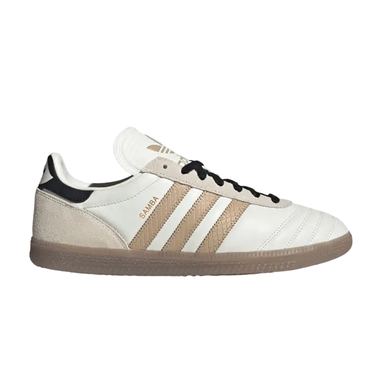 Кроссовки Adidas Samba JP 'Off White Magic Beige Core Black'
Кроссовки Adidas Samba JP 'Off White Magic Beige Core Black'