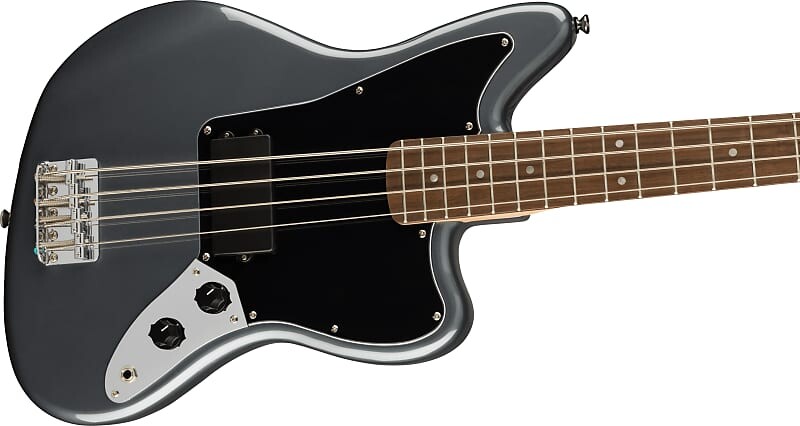 Басс гитара Squier Affinity Series Jaguar Bass H, Laurel Fingerboard, Black Pickguard, Charcoal Frost Metallic
Басс гитара Squier Affinity Series Jaguar Bass H, Laurel Fingerboard, Black Pickguard, Charcoal Frost Metallic