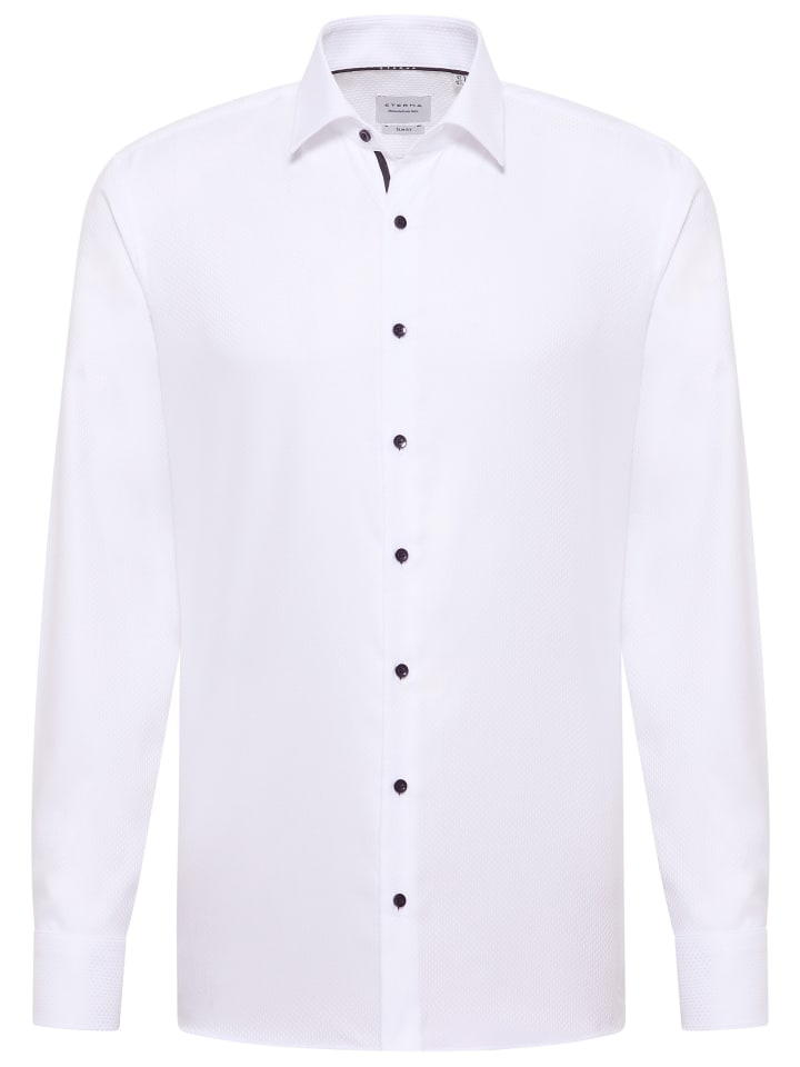 Рубашка Slim Fit белого цвета Eterna
Рубашка Slim Fit белого цвета Eterna