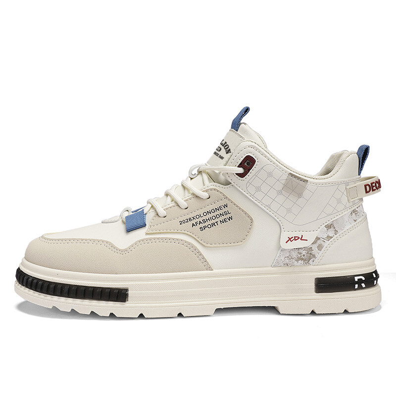 Кроссовки Tonlion Skateboarding Shoes Men Mid-top, белый
Кроссовки Tonlion Skateboarding Shoes Men Mid-top, белый