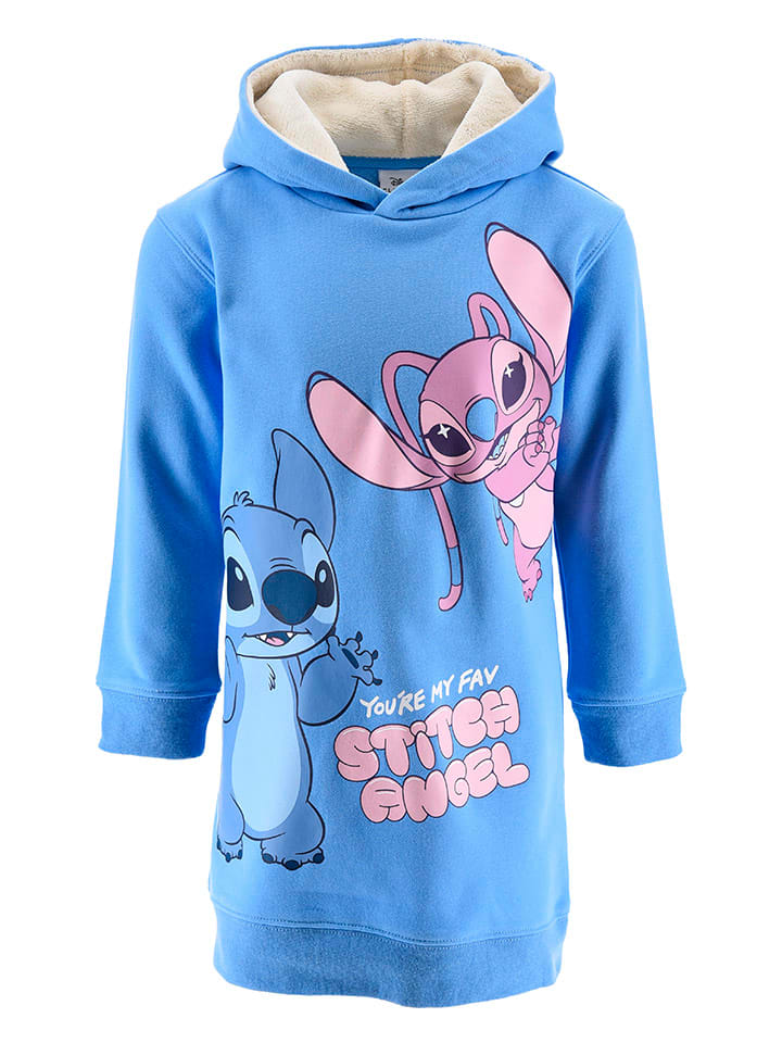 Платье-толстовка Лило и Стич светло-голубого цвета Lilo & Stitch
Платье-толстовка Лило и Стич светло-голубого цвета Lilo & Stitch