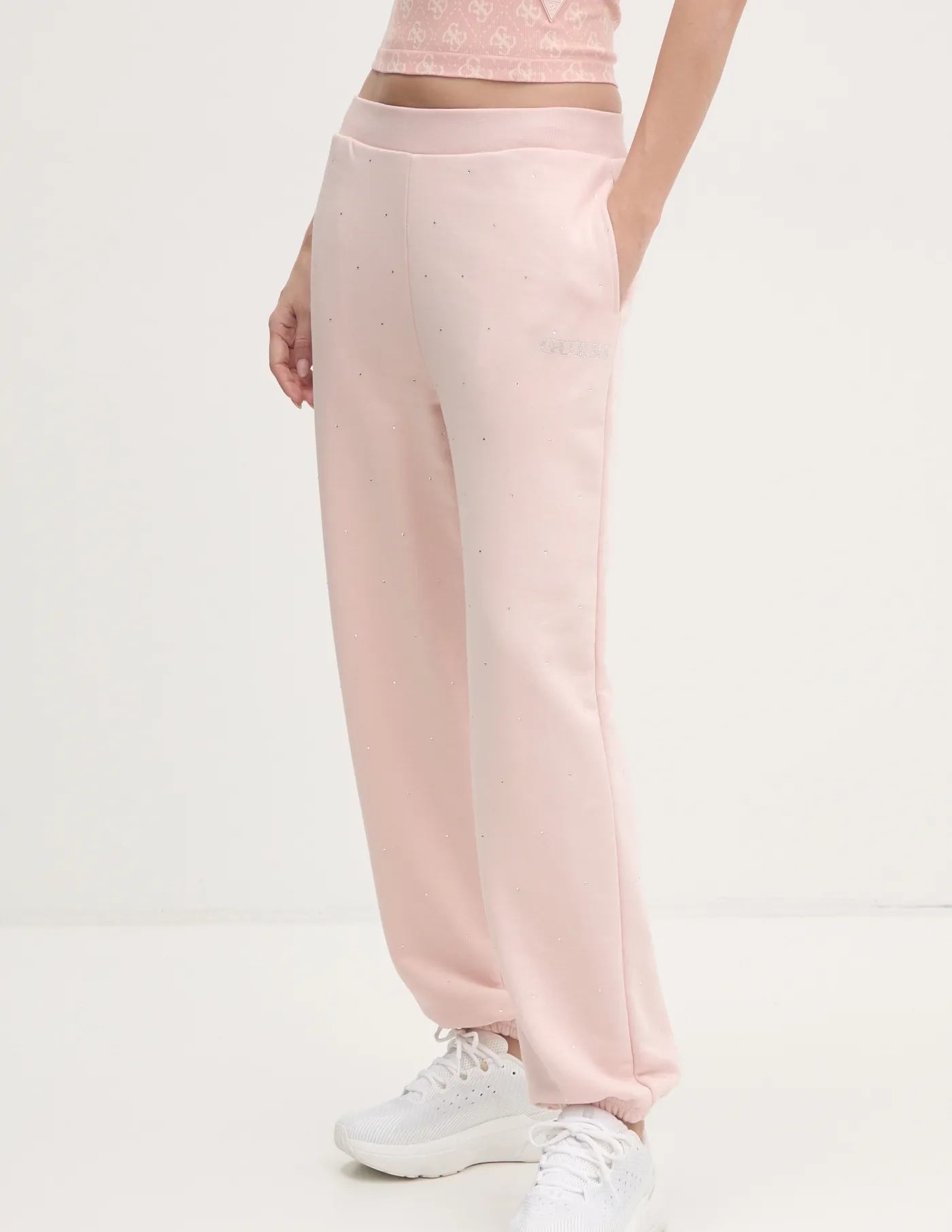 Спортивные брюки со СТРАЗАМИ Guess, розовый
Спортивные брюки со СТРАЗАМИ Guess, розовый