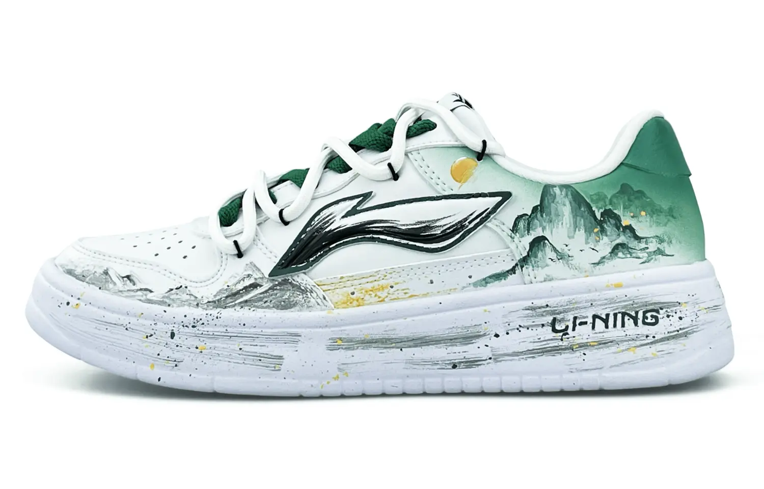 LINING Низкие, износостойкие, противоскользящие, мужские кроссовки Pontoon Boats, изумрудно-зеленого цвета, окрашенные чернилами
LINING Низкие, износостойкие, противоскользящие, мужские кроссовки Pontoon Boats, изумрудно-зеленого цвета, окрашенные чернилами