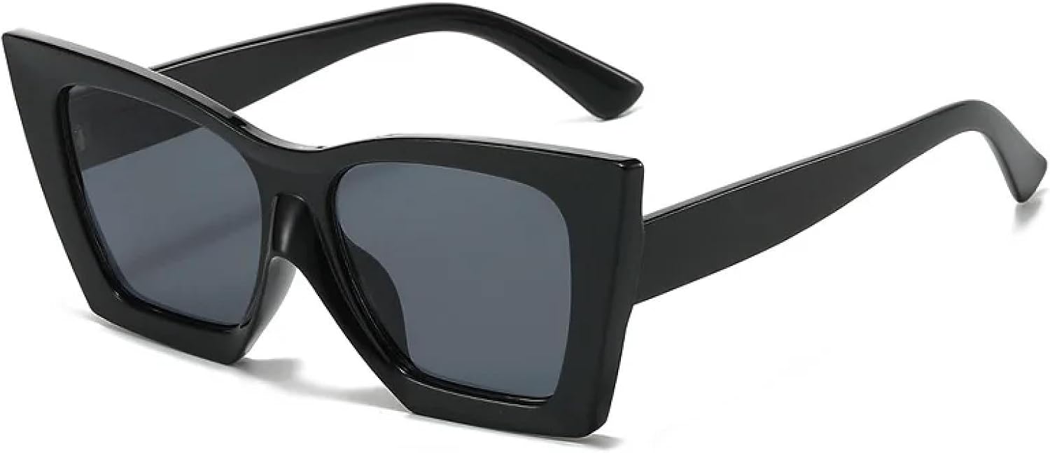 Солнцезащитные очки с защитой от УФ-излучения UV400 | Цвет «кошачий глаз» | Для женщин и мужчин, для занятий спортом на открытом воздухе и вождения DSVIGF, Black-black
Солнцезащитные очки с защитой от УФ-излучения UV400 | Цвет «кошачий глаз» | Для женщин и мужчин, для занятий спортом на открытом воздухе и вождения DSVIGF, Black-black