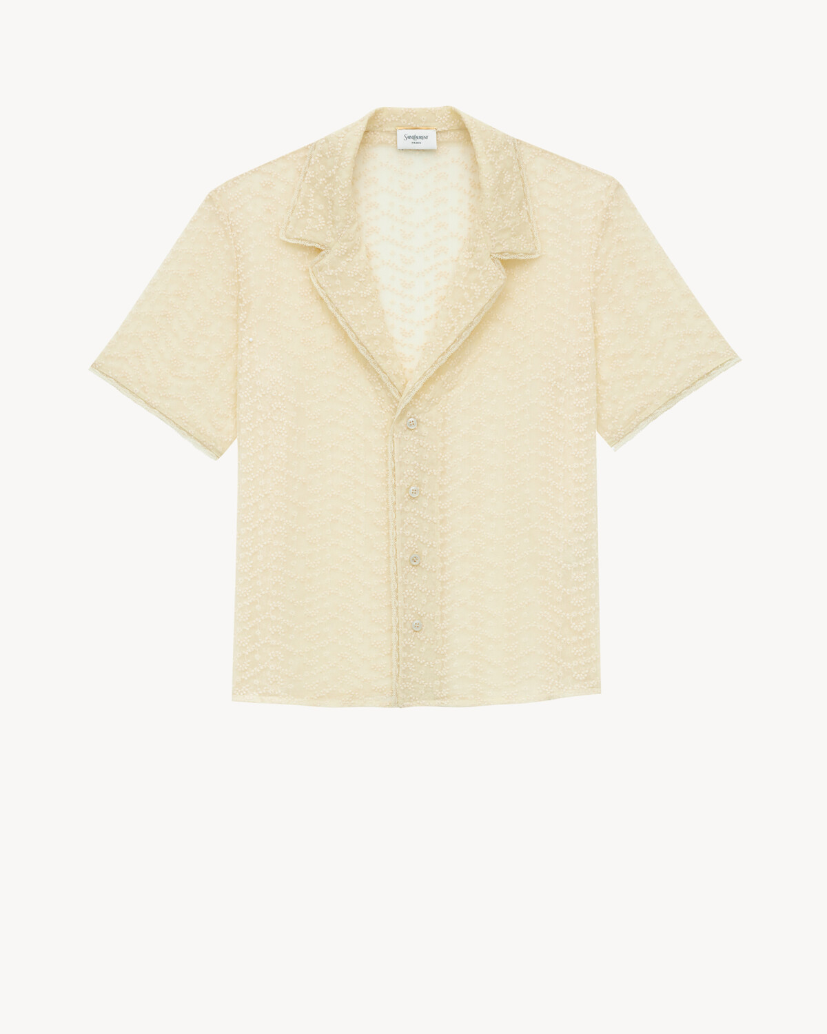 Пижамный комплект из батиста с вышивкой англез Saint Laurent, желтый
Пижамный комплект из батиста с вышивкой англез Saint Laurent, желтый