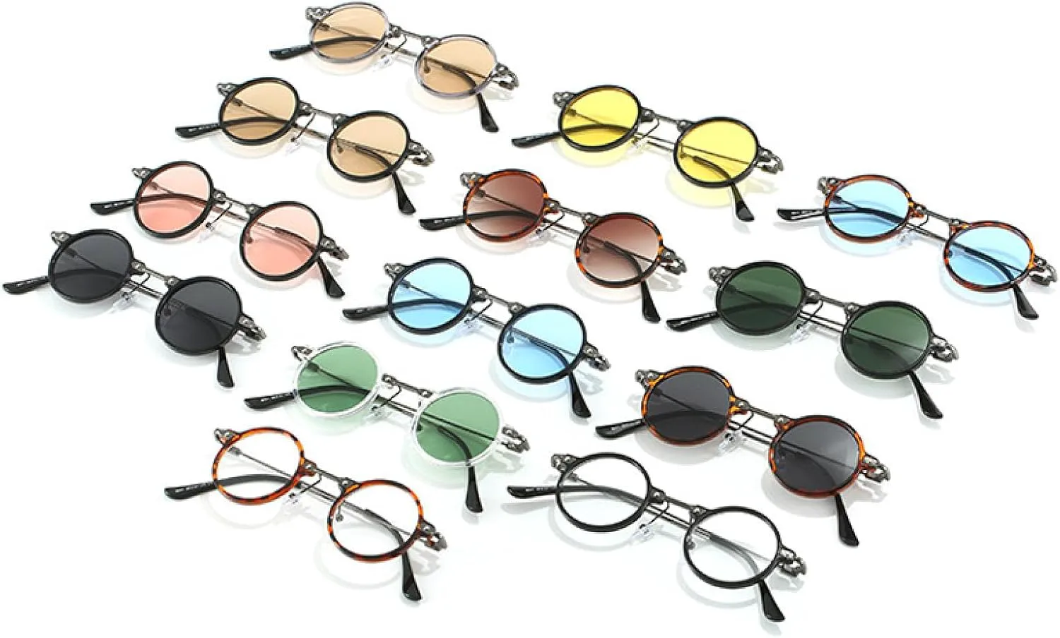 Ретро маленькие круглые женские солнцезащитные очки с прозрачными линзами цвета океана, защита от УФ-излучения UV400, мужские панк-очки HHZZYVY, Transparent Green
Ретро маленькие круглые женские солнцезащитные очки с прозрачными линзами цвета океана, защита от УФ-излучения UV400, мужские панк-очки HHZZYVY, Transparent Green