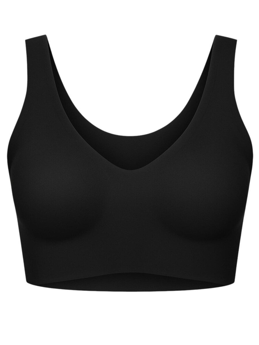 Спортивный бюстгальтер-бралетт fashionshowcase Seamless-Comfort, черный
Спортивный бюстгальтер-бралетт fashionshowcase Seamless-Comfort, черный