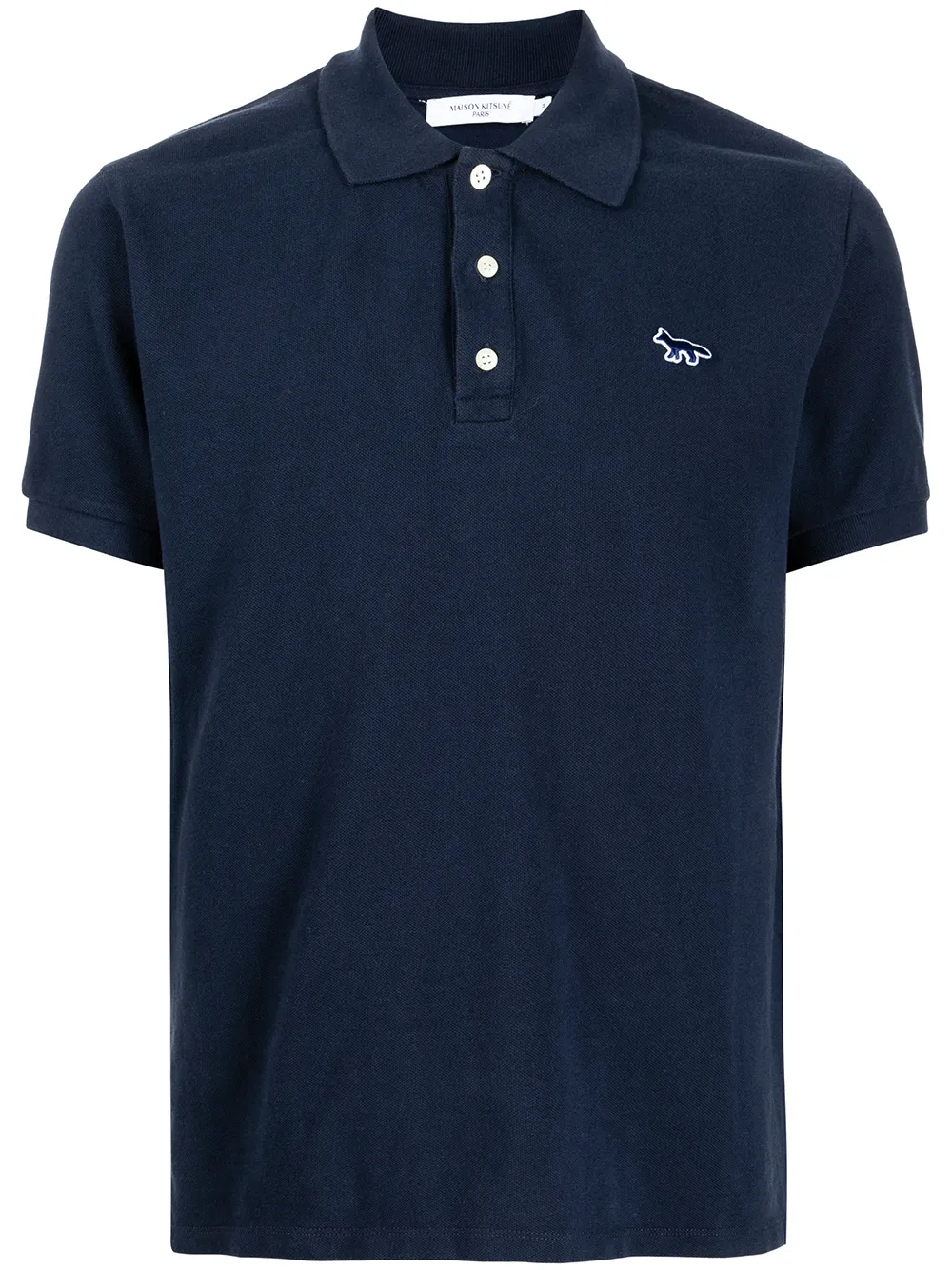Рубашка поло с вышитым логотипом Maison Kitsuné, синий
Рубашка поло с вышитым логотипом Maison Kitsuné, синий