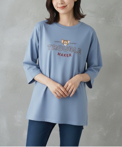 Футболка с принтом «Том и Джерри», с рукавами 3/4 TOM&JERRY, синий
Футболка с принтом «Том и Джерри», с рукавами 3/4 TOM&JERRY, синий