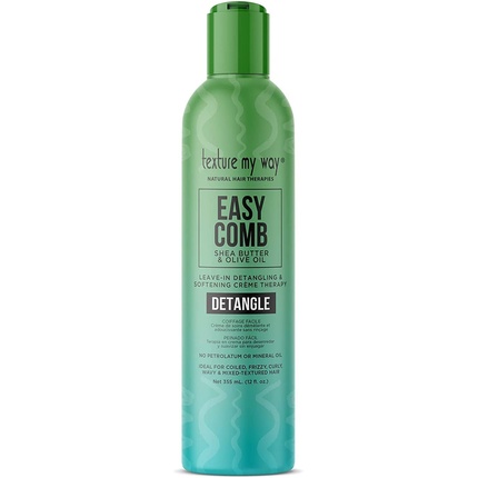 Легкое расчесывание, несмываемый распутывающий и смягчающий крем 355 мл 12 жидких унций Texture My Way
Легкое расчесывание, несмываемый распутывающий и смягчающий крем 355 мл 12 жидких унций Texture My Way