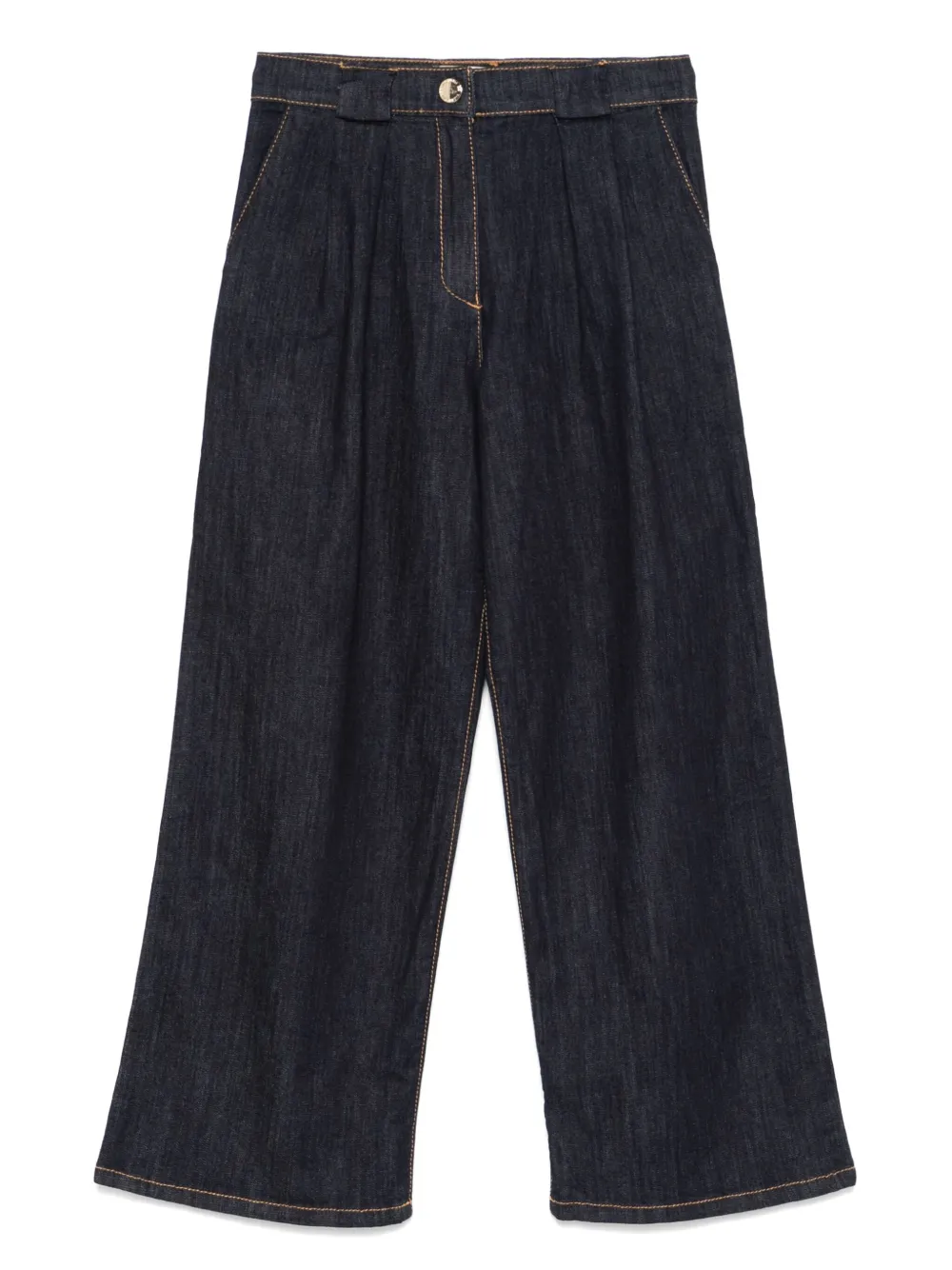 Широкие джинсы Elisabetta Franchi La Mia Bambina, синий
Широкие джинсы Elisabetta Franchi La Mia Bambina, синий