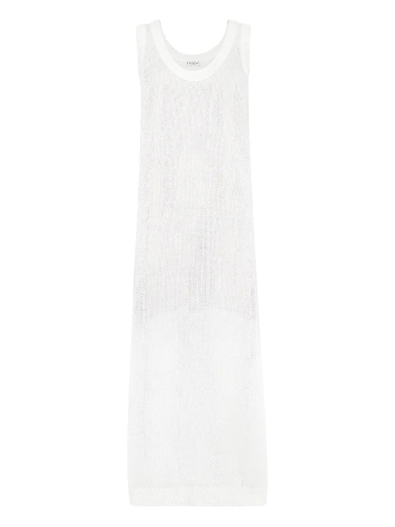 Brunello Cucinelli трикотажное платье макси, белый
Brunello Cucinelli трикотажное платье макси, белый