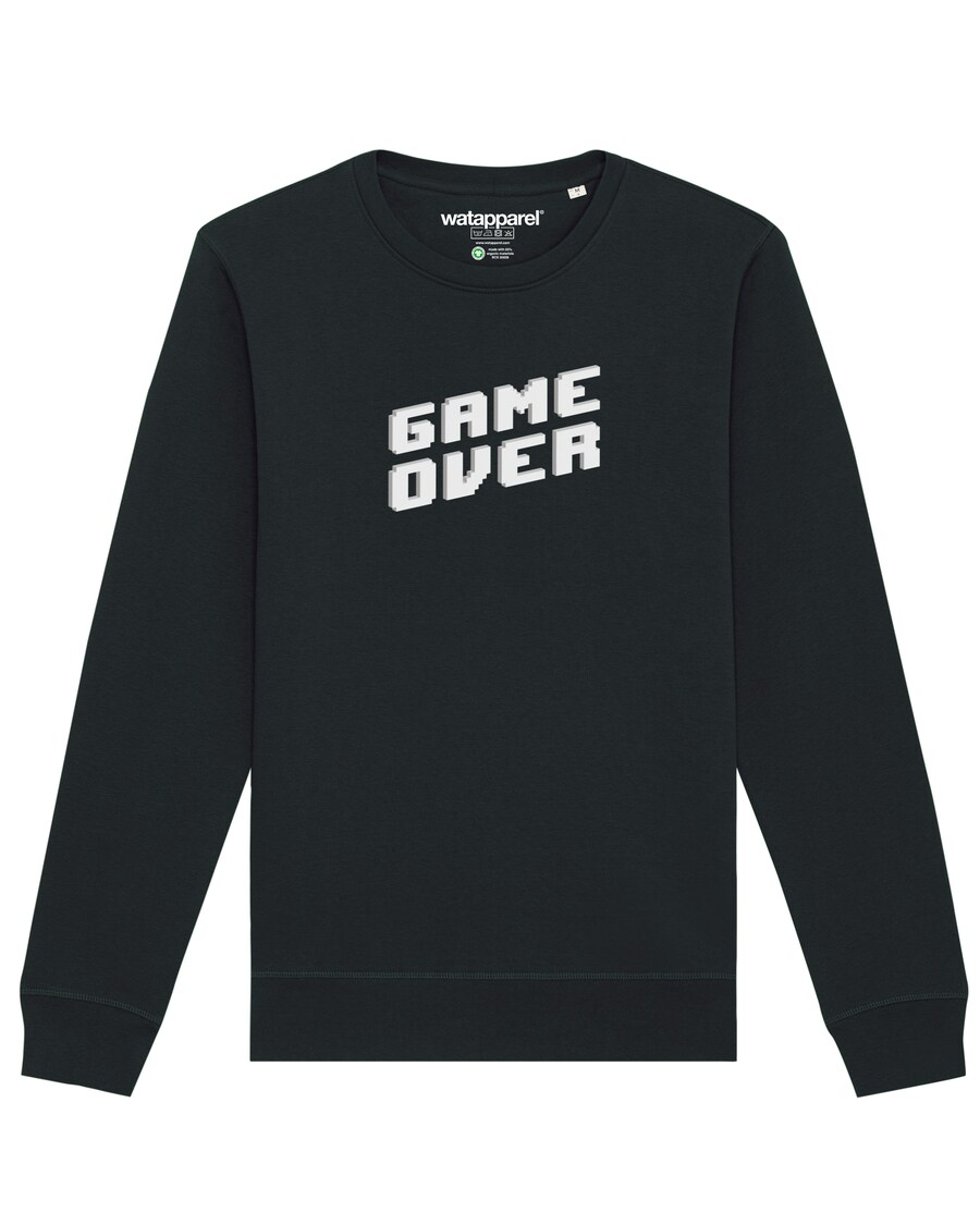Свитер Watapparel Sweatshirt Game Over, черный
Свитер Watapparel Sweatshirt Game Over, черный