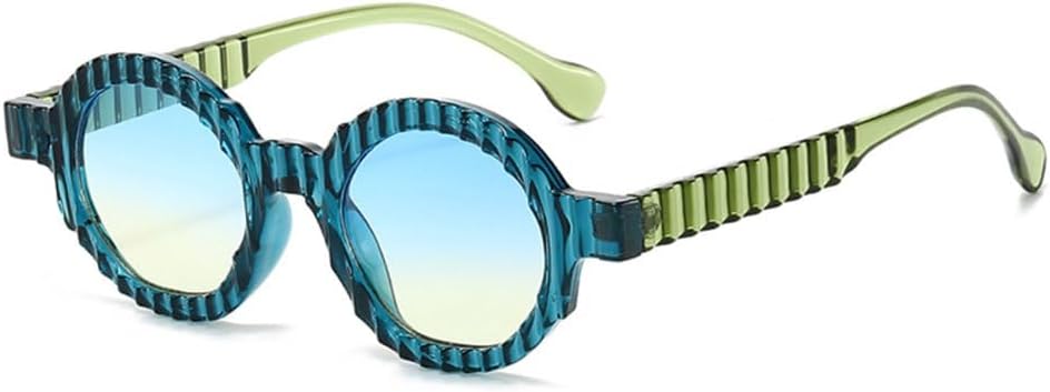 Уникальные круглые солнцезащитные очки для женщин, модные двухцветные солнцезащитные очки с защитой от УФ-излучения UV400, модные солнцезащитные очки в стиле панк с градиентным переходом цвета для мужчин generic, C1-32473
Уникальные круглые солнцезащитные очки для женщин, модные двухцветные солнцезащитные очки с защитой от УФ-излучения UV400, модные солнцезащитные очки в стиле панк с градиентным переходом цвета для мужчин generic, C1-32473