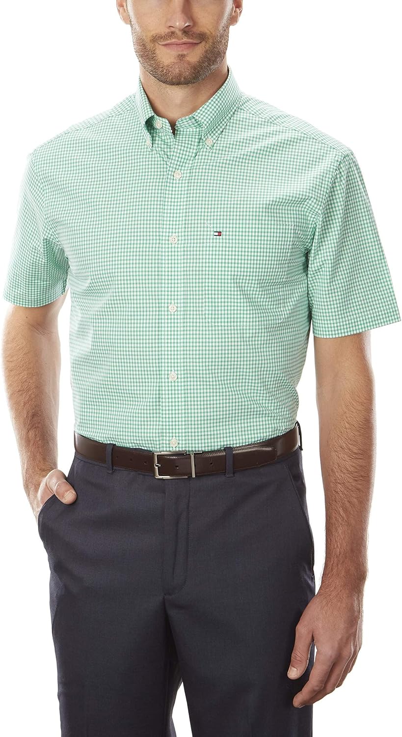 Рубашка Tommy Hilfiger с коротким рукавом и застежкой на пуговицы, Cactus
Рубашка Tommy Hilfiger с коротким рукавом и застежкой на пуговицы, Cactus