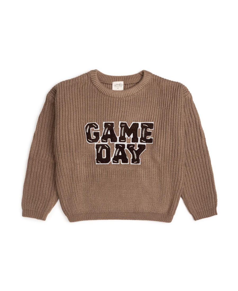 Вязаный свитер с нашивками для мальчиков и девочек постарше Sweet Wink, Mocha
Вязаный свитер с нашивками для мальчиков и девочек постарше Sweet Wink, Mocha