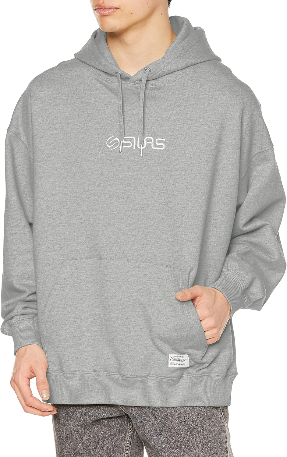 Толстовка с капюшоном и базовым логотипом Cyrus Silas, пепельный
Толстовка с капюшоном и базовым логотипом Cyrus Silas, пепельный