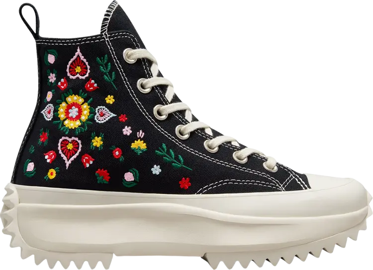 Кроссовки Converse Run Star Hike Platform High Floral Embroidery, черный
Кроссовки Converse Run Star Hike Platform High Floral Embroidery, черный