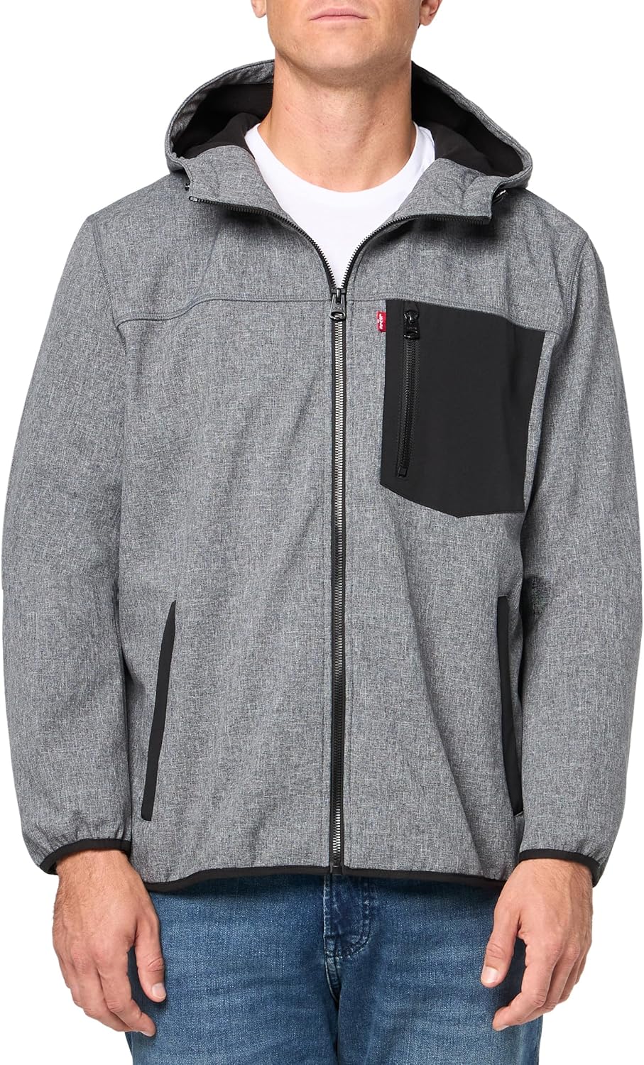 Мужская куртка Levi's Softshell Active, Heather Grey
Мужская куртка Levi's Softshell Active, Heather Grey
