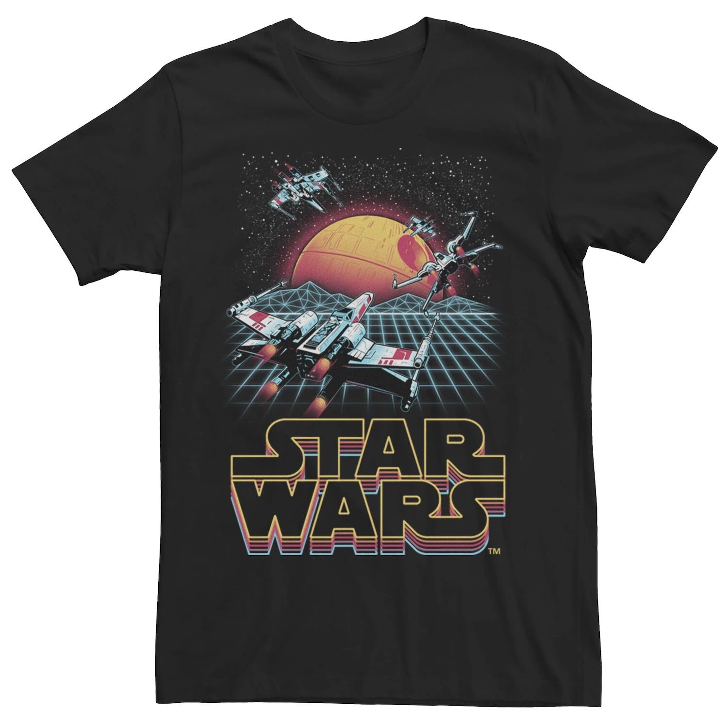 Мужская футболка с графическим плакатом X-Wing в стиле ретро Star Wars
Мужская футболка с графическим плакатом X-Wing в стиле ретро Star Wars