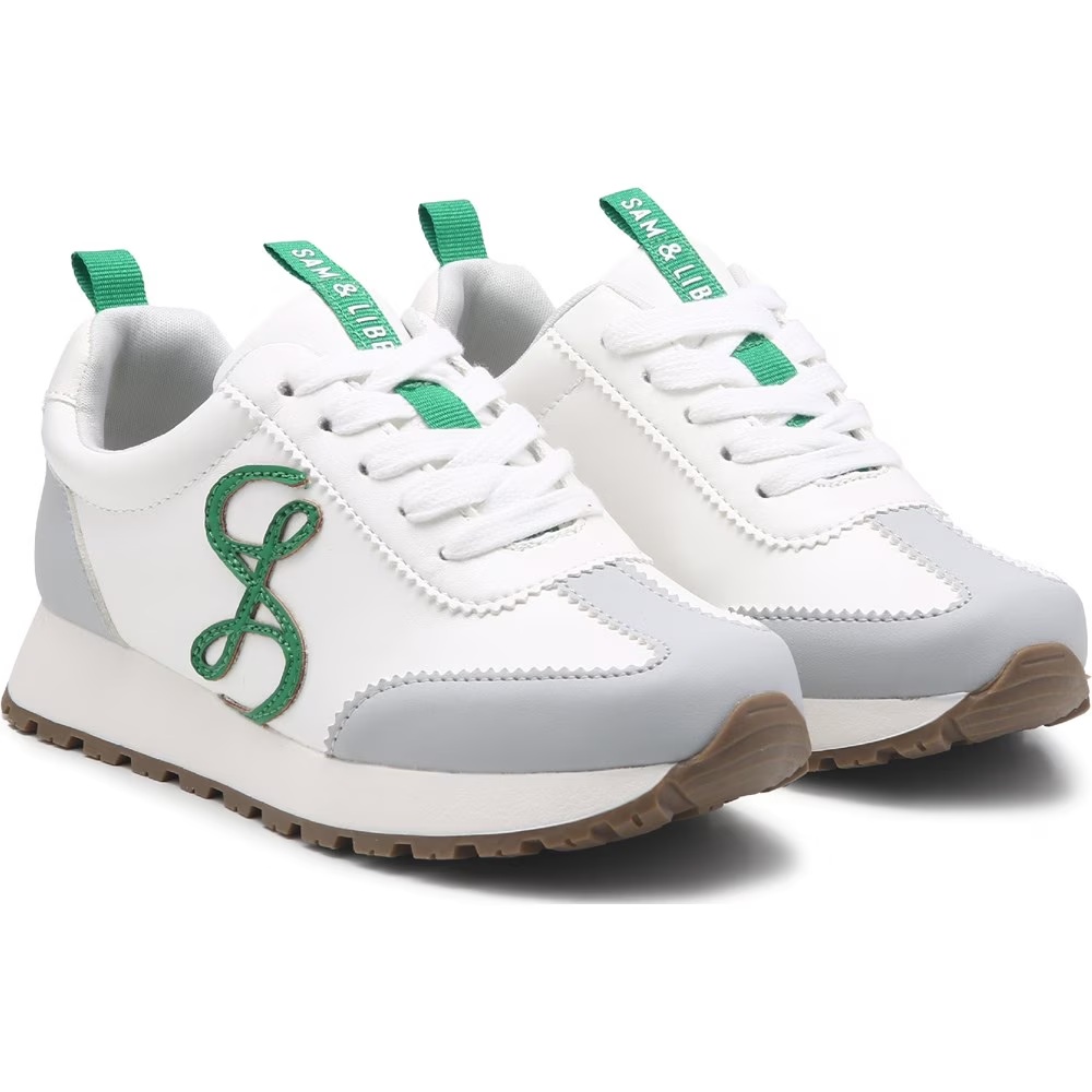 Детские кроссовки rosa randal для маленьких/больших детей Sam And Libby, white/green/gum 
Детские кроссовки rosa randal для маленьких/больших детей Sam And Libby, white/green/gum