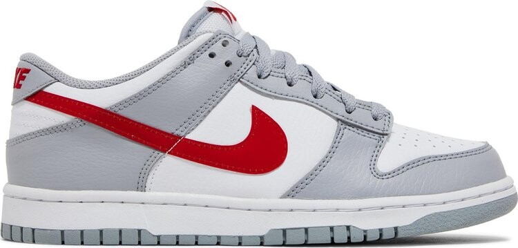 Кроссовки Nike Dunk Low GS 'Grey Red', белый
Кроссовки Nike Dunk Low GS 'Grey Red', белый