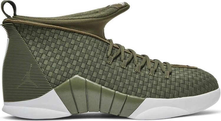 Кроссовки PSNY x Air Jordan 15 Retro Medium Olive, зеленый
Кроссовки PSNY x Air Jordan 15 Retro Medium Olive, зеленый