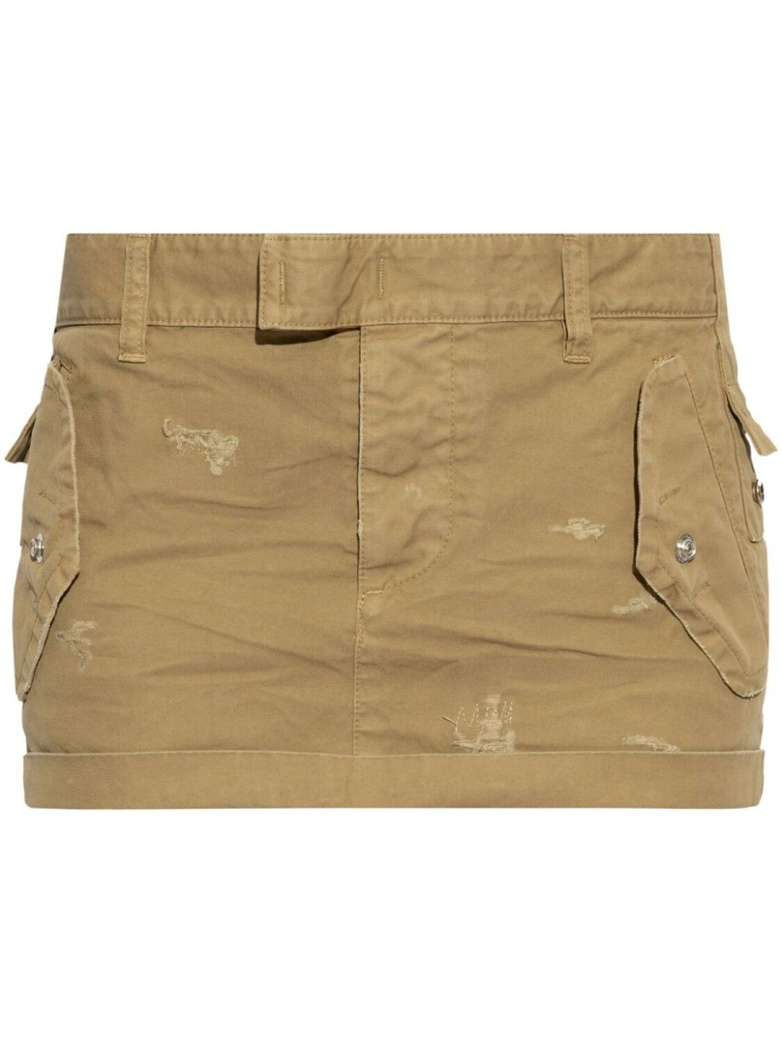 Мини-юбка с эффектом потертости DSQUARED2, нейтральный цвет
Мини-юбка с эффектом потертости DSQUARED2, нейтральный цвет