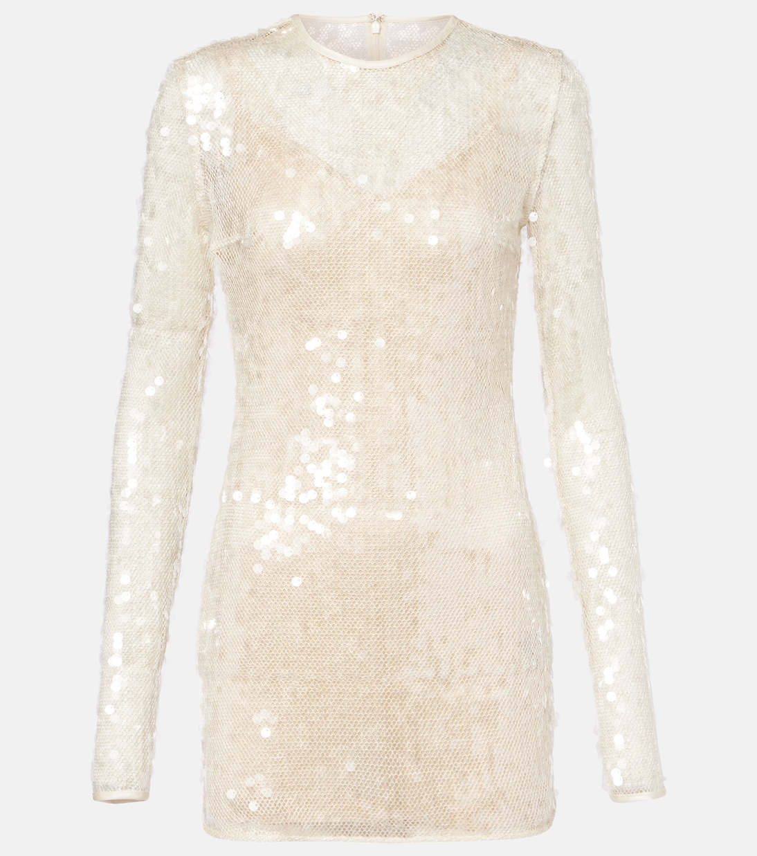 Мини-платье с пайетками David Koma, кремовый
Мини-платье с пайетками David Koma, кремовый