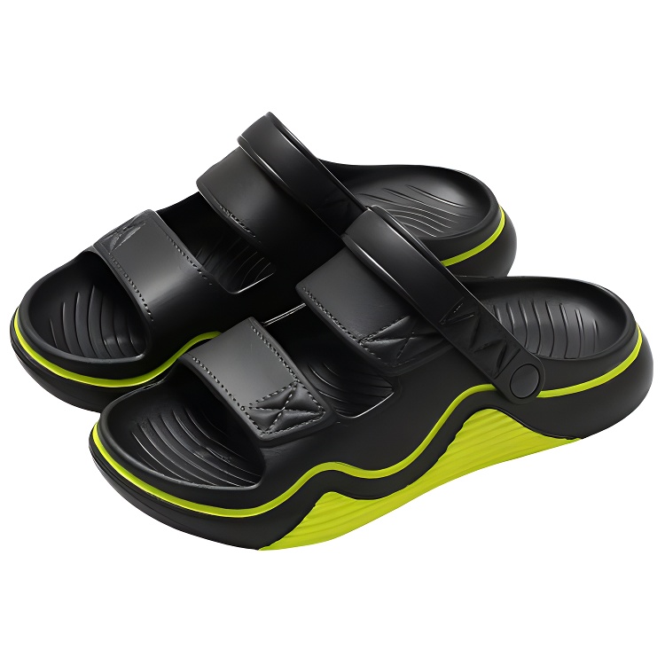 Jinho Пляжные сандалии мужские черно-серые с черно-зеленым, цвет Black Green
Jinho Пляжные сандалии мужские черно-серые с черно-зеленым, цвет Black Green