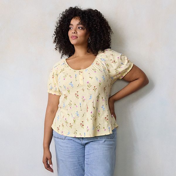 Футболка с пышными рукавами Plus size Lc Lauren Conrad, Yellow Wildflower, Желтый, Футболка с пышными рукавами Plus size Lc Lauren Conrad, Yellow Wildflower
Футболка с пышными рукавами Plus size Lc Lauren Conrad, Yellow Wildflower, Желтый, Футболка с пышными рукавами Plus size Lc Lauren Conrad, Yellow Wildflower