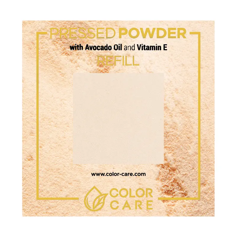 Веганский прессованный порошок - сменный блок - Color Care Cool Beige, 8 гр
Веганский прессованный порошок - сменный блок - Color Care Cool Beige, 8 гр