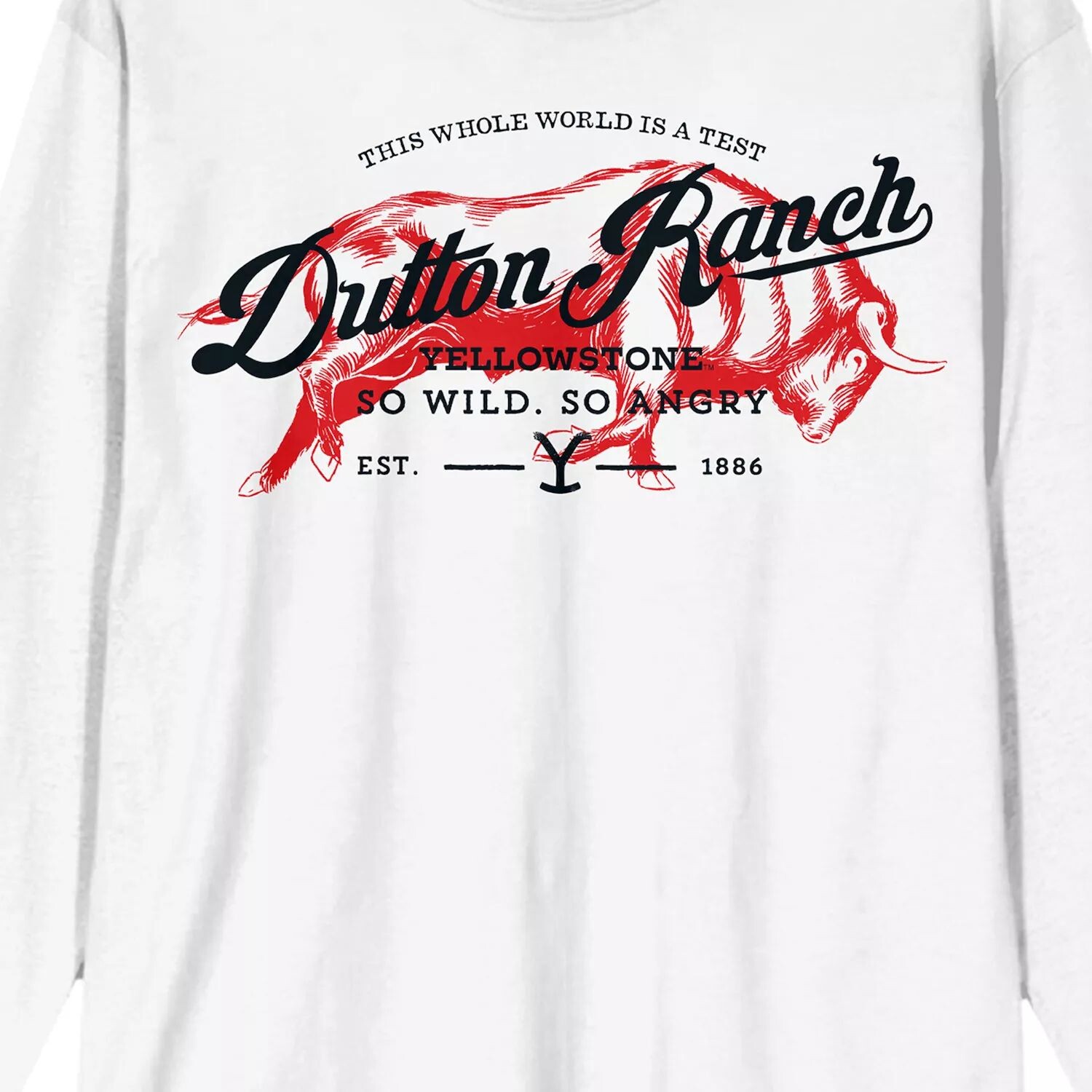 Мужская футболка с длинными рукавами Yellowstone Dutton Ranch Licensed Character
Мужская футболка с длинными рукавами Yellowstone Dutton Ranch Licensed Character