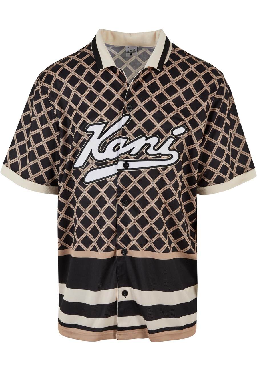 Рубашка на пуговицах Comfort fit Karl Kani, черный
Рубашка на пуговицах Comfort fit Karl Kani, черный