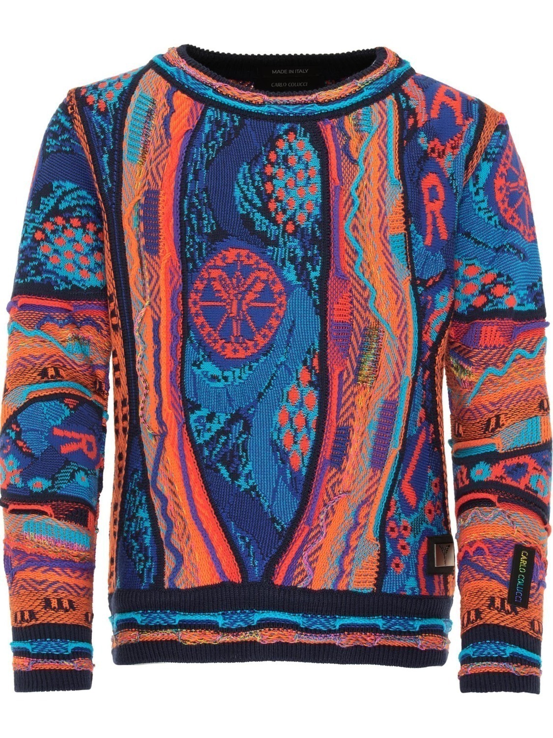 Carlo Colucci Свитер 'Coceano', мультиколор
Carlo Colucci Свитер 'Coceano', мультиколор