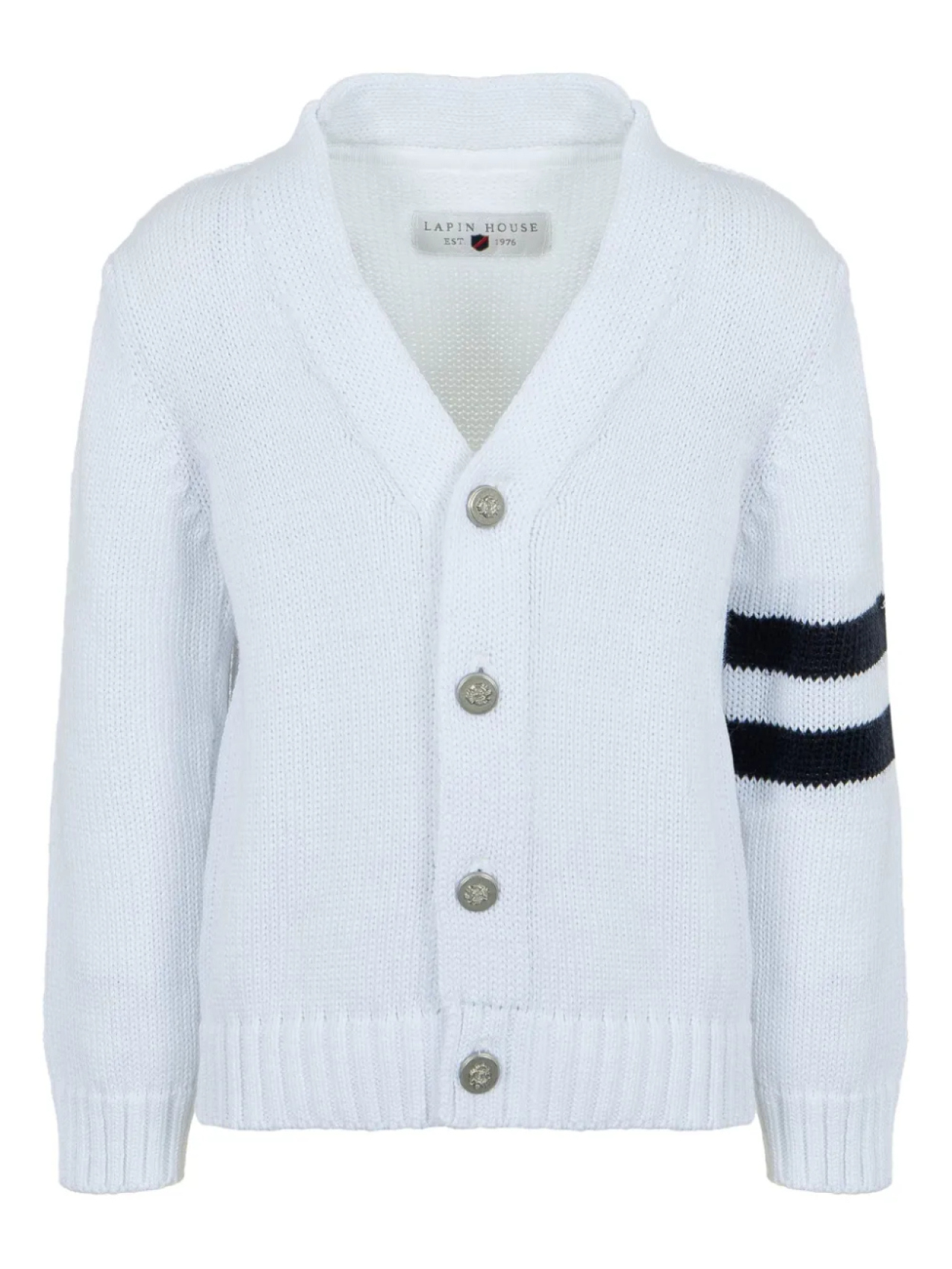 Кардиган на пуговицах Lapin House, белый
Кардиган на пуговицах Lapin House, белый