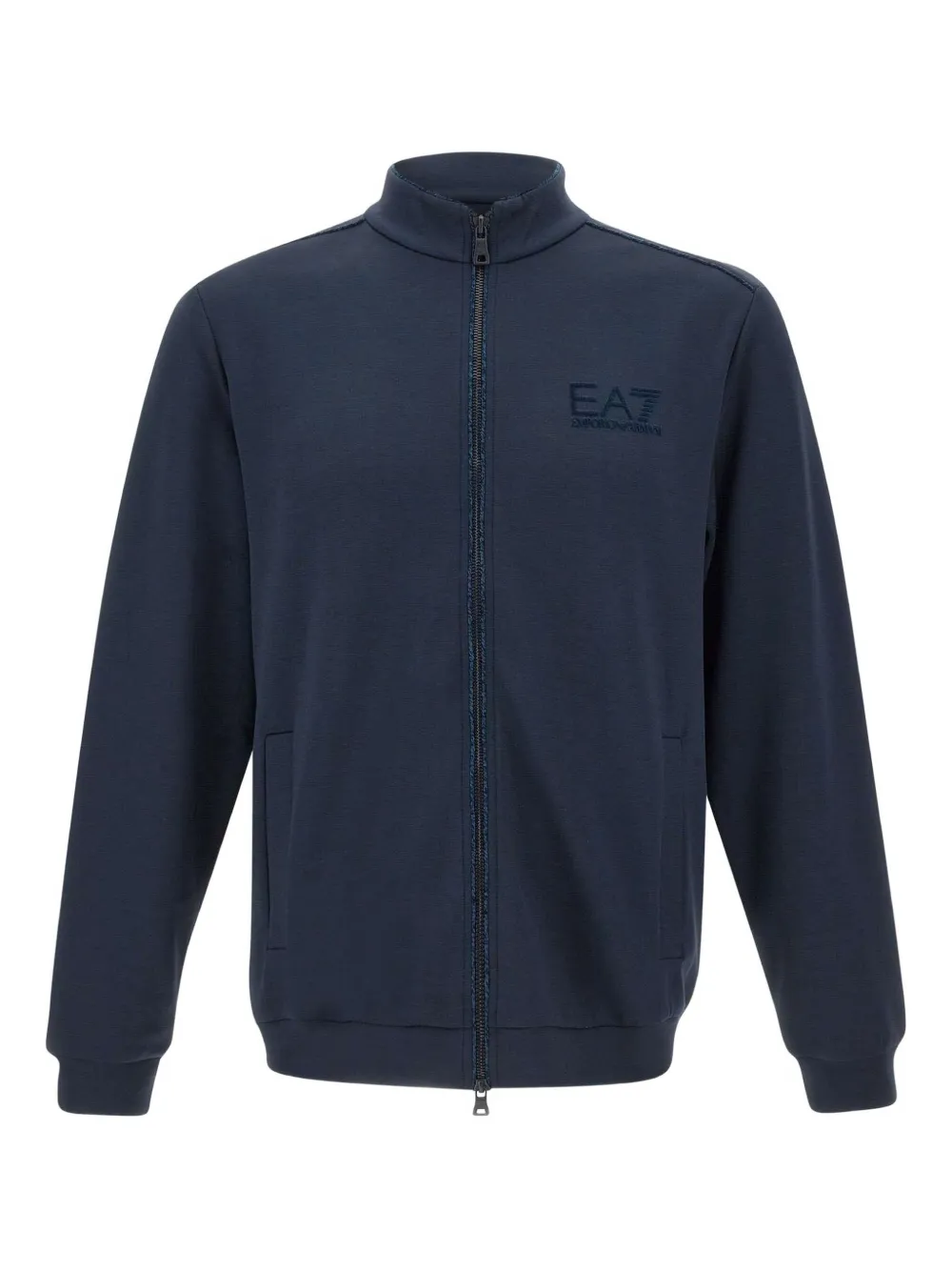 Толстовка с застежкой-молнией спереди Ea7 Emporio Armani, синий
Толстовка с застежкой-молнией спереди Ea7 Emporio Armani, синий