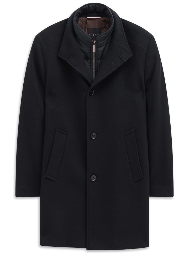 Пальто с воротником-стойкой в цвете 390-синего цвета Bugatti
Пальто с воротником-стойкой в цвете 390-синего цвета Bugatti