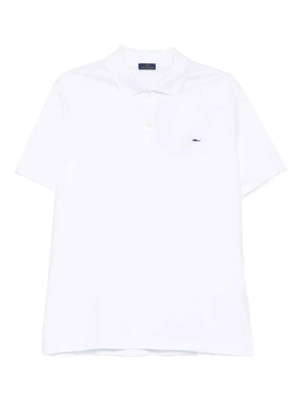 Вышитая хлопковая рубашка-поло Paul & Shark, белый
Вышитая хлопковая рубашка-поло Paul & Shark, белый