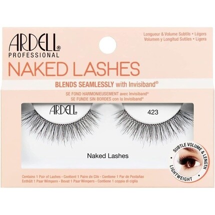 Ресницы Naked Lashes из натуральных волос, оригинальный неповторимый стиль 423, Ardell
Ресницы Naked Lashes из натуральных волос, оригинальный неповторимый стиль 423, Ardell