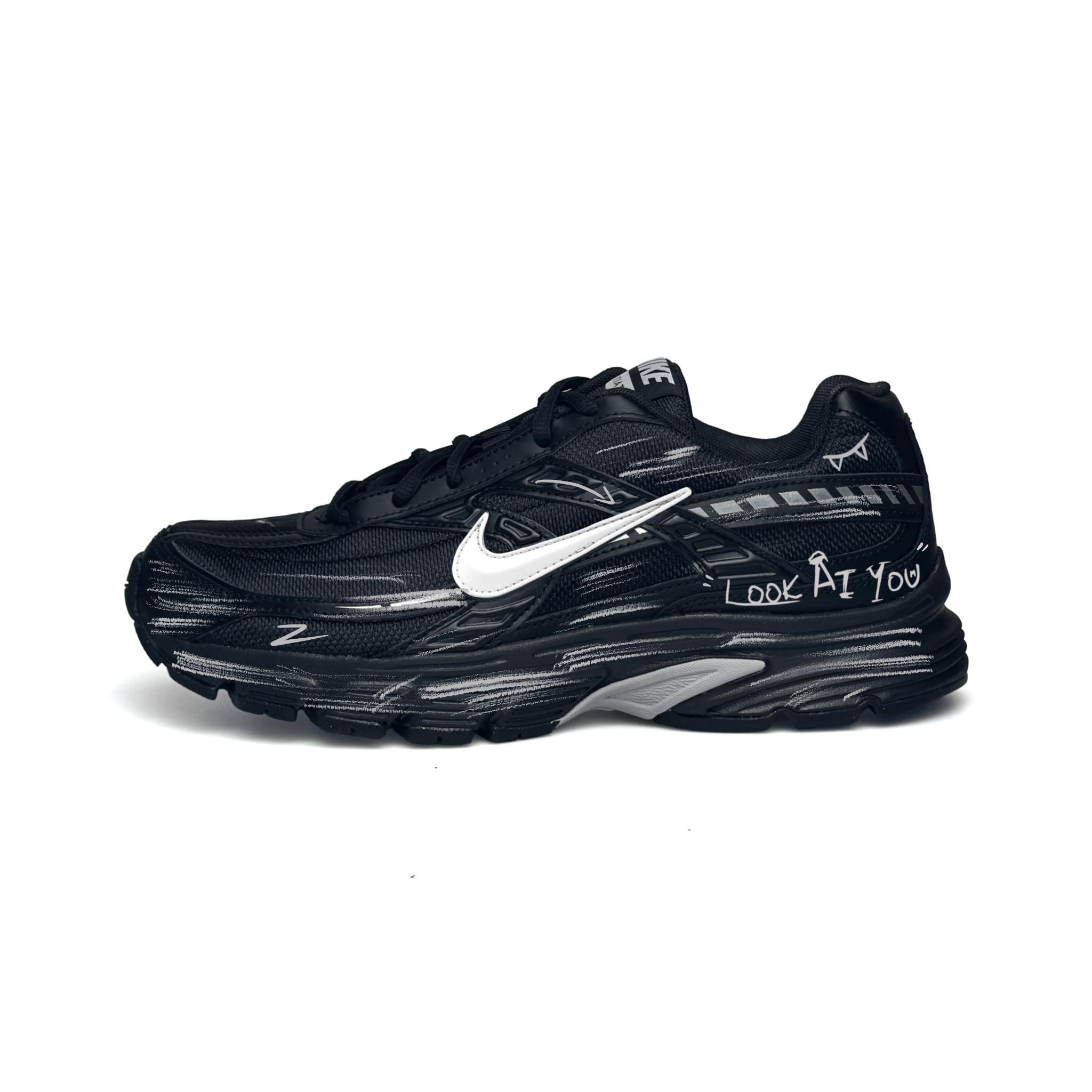 Nike Кроссовки Initiator Cushioning Balance Low Top Casual для бега, мужские, черно-белые
Nike Кроссовки Initiator Cushioning Balance Low Top Casual для бега, мужские, черно-белые