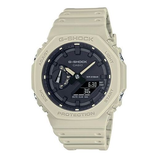 Часы CASIO G-Shock Analog-Digital 'Brown', цвет creamy
Часы CASIO G-Shock Analog-Digital 'Brown', цвет creamy