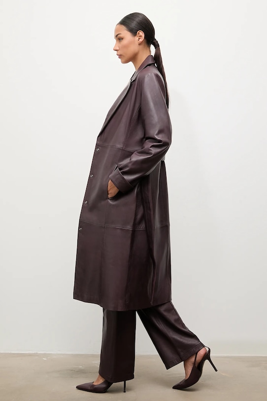Кожаное пальто Answear.Lab, бордовый
Кожаное пальто Answear.Lab, бордовый