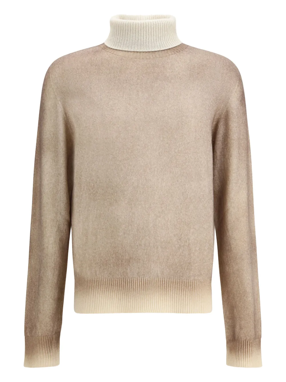 Свитер с воротником-стойкой Aragona, нейтральный 
Свитер с воротником-стойкой Aragona, нейтральный