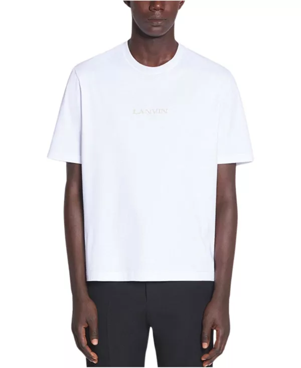 Футболка с вышивкой Lanvin, белый
Футболка с вышивкой Lanvin, белый