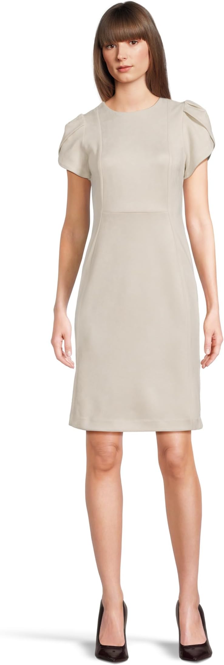 Женская замшевая простыня с рукавами-тюльпанами Calvin Klein, Pearl
Женская замшевая простыня с рукавами-тюльпанами Calvin Klein, Pearl