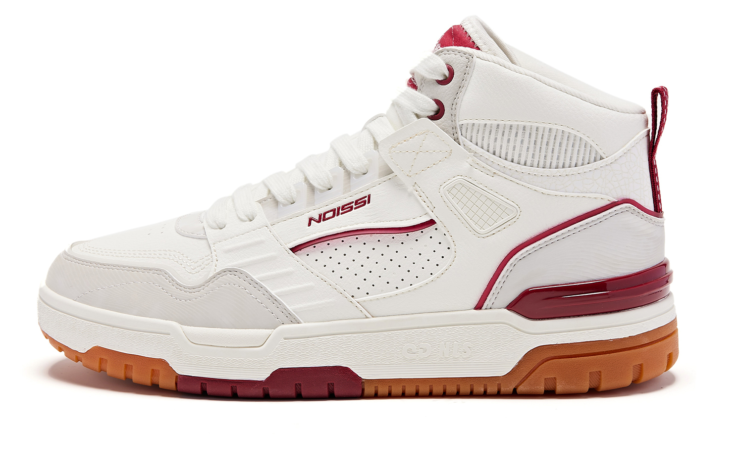 QIAODAN Просветление 3.0 утепленные амортизирующие высокие скейтерские кроссовки мужские бело-красные, цвет White Red 
QIAODAN Просветление 3.0 утепленные амортизирующие высокие скейтерские кроссовки мужские бело-красные, цвет White Red