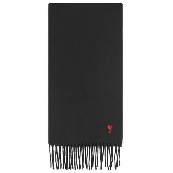 Шерстяной шарф Ami Paris, цвет noir
Шерстяной шарф Ami Paris, цвет noir